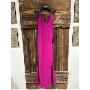 Melora Magenta Sleeveless Maxi Dress by Lulus. NWT. Size XS